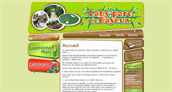 Desktop Screenshot of labyparc-bayeux.com